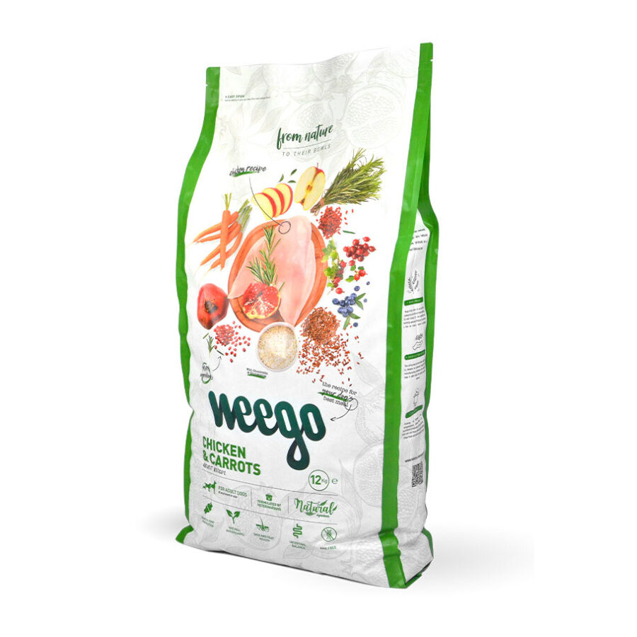 12 kg Weego Frango e Cenouras ra&ccedil;&atilde;o para c&atilde;es, , large Imagem n&uacute;mero 2